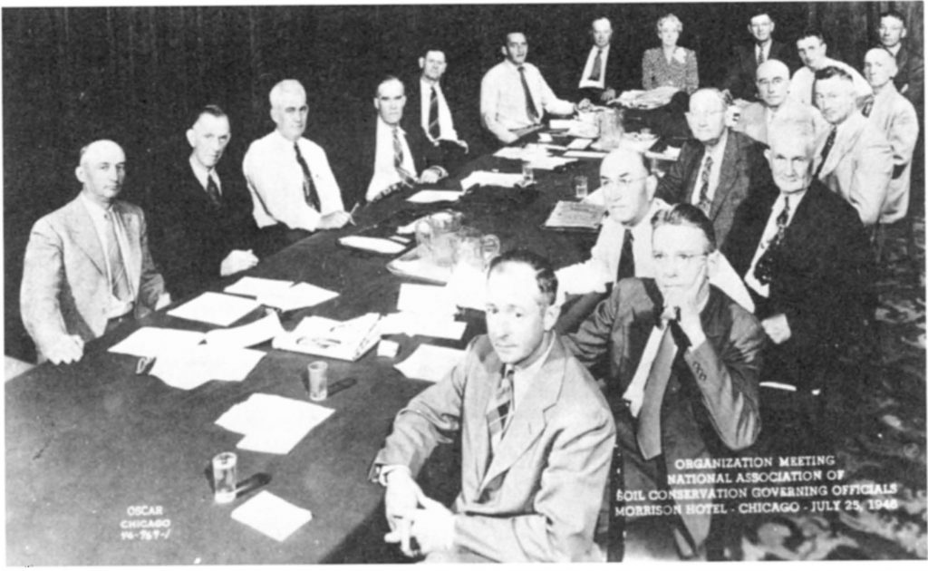 National Association of Soil Conservation meeting, Chicago, 1940s