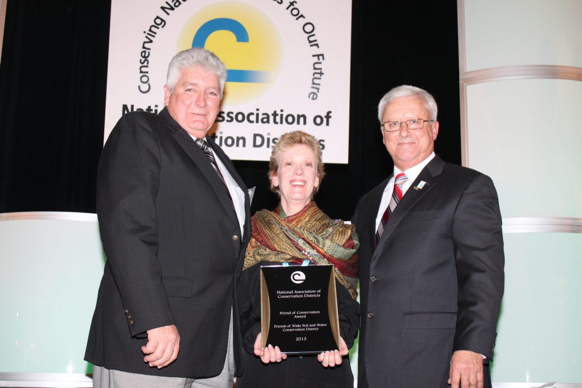 2013: Friends of Wake Soil and Water Conservation District, Raleigh, N.C.